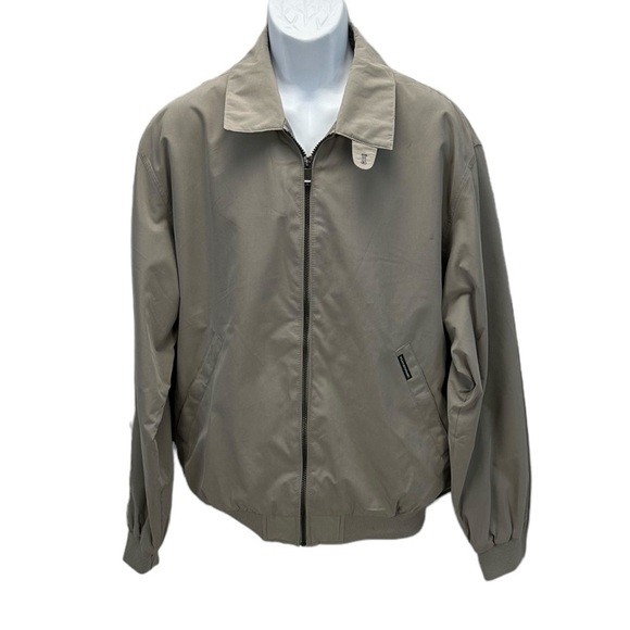 Weatherproof Other - Weatherproof Men's Zip Front Golf Windbreaker Jacket - Fog / Grey - size Medium